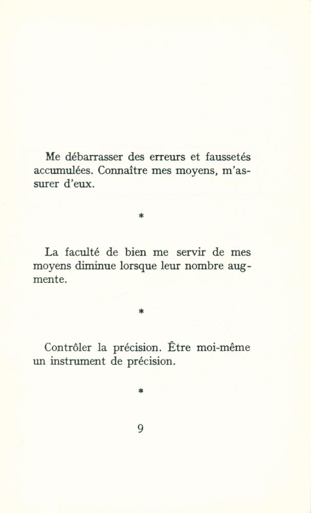 『Notes sur le cinématographe』 2