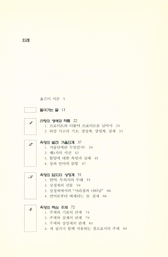 『한울아카데미 248 - 욕망의 전복 : 자크 라깡 또는 제2의 정신분석학 혁명』 2