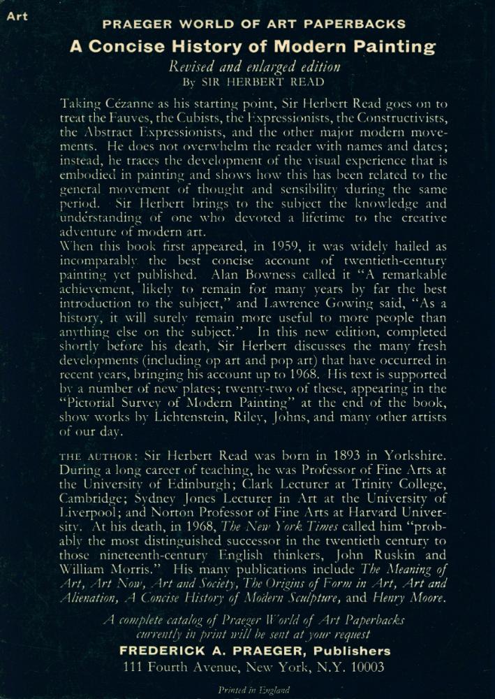 『A Concise History of MODERN PAINTING』 3