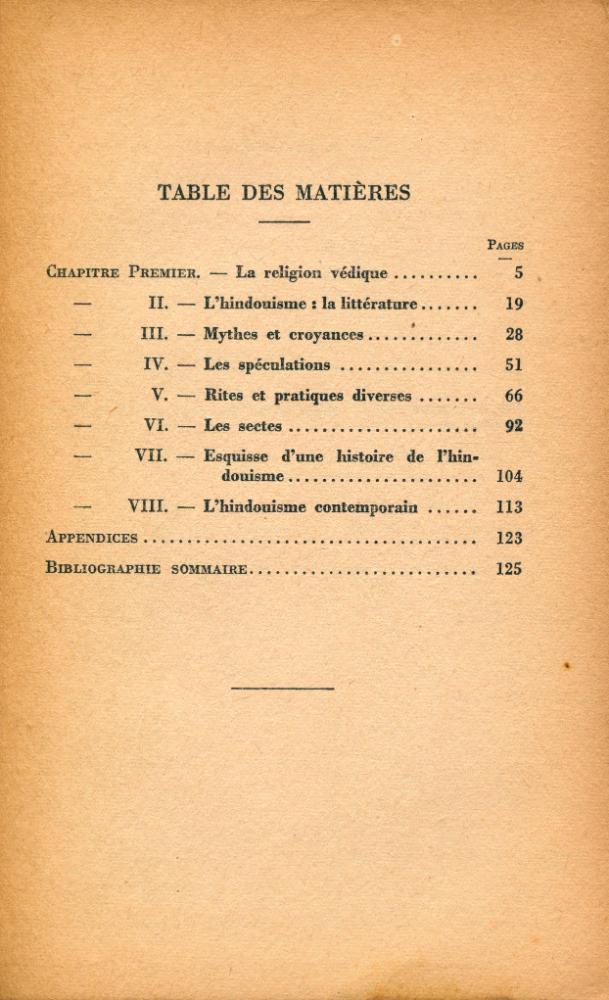 『L'HINDOUISME : LES TEXTES LES DOCTRINES L'HISTOIRE』 2