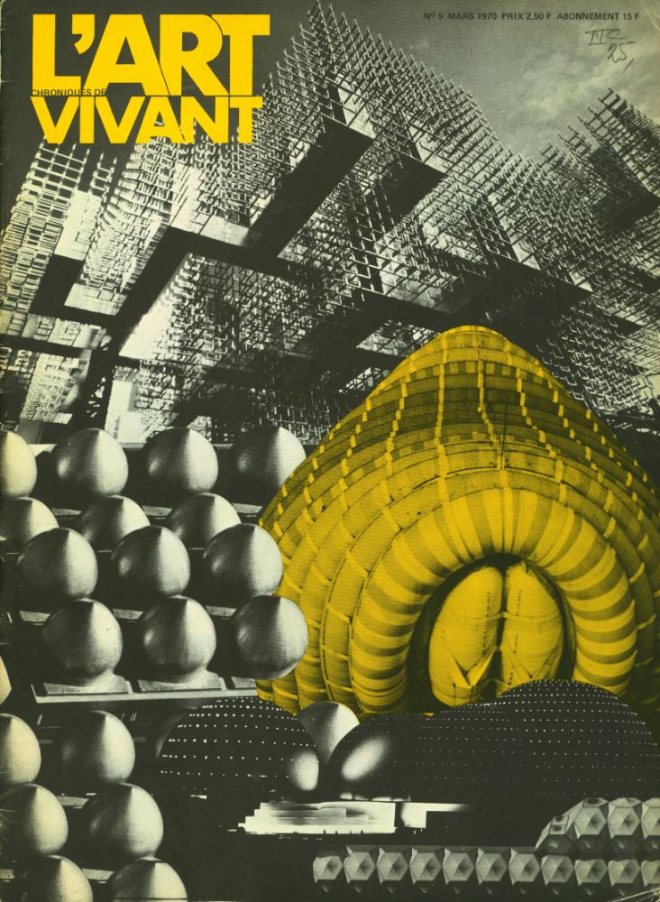 『CHRONIQUES DE L'ART VIVANT』 N° 9 MARS 1970 1