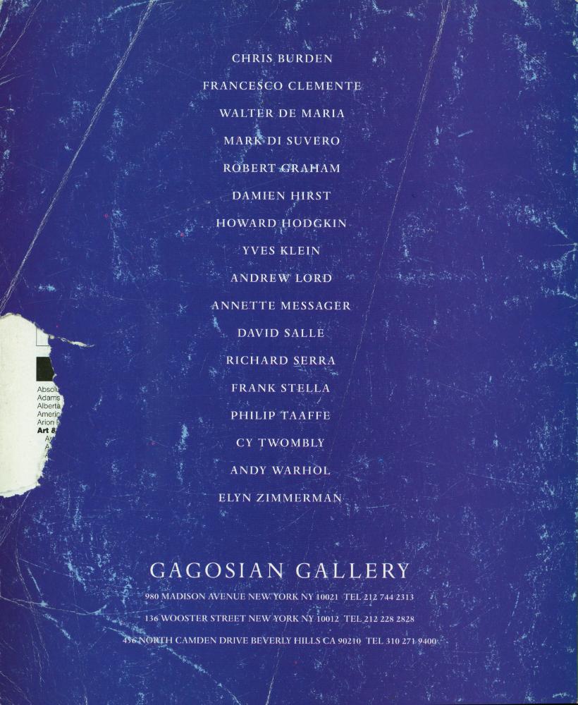 『Art in America』 Vol. 84, No. 8  3