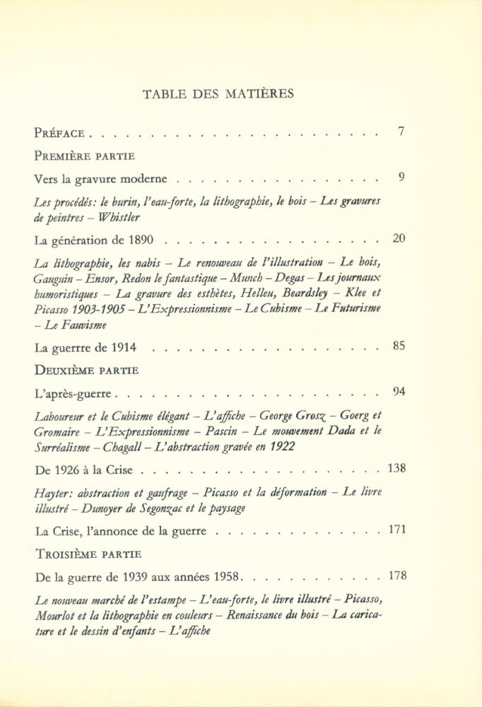 『LA GRAVURE ORIGINALE AU XXE SIÈCLE』 2