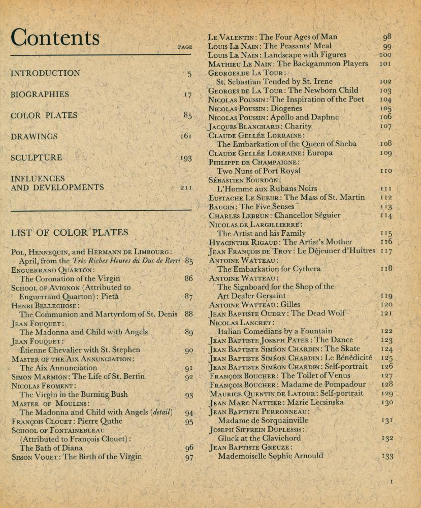 『THE BOOK OF ART : A Pictorial Encyclopedia of Painting, Drawing, and Sculpture : VOLUME 5 : FRENCH ART FROM 1350 TO 1950』 2
