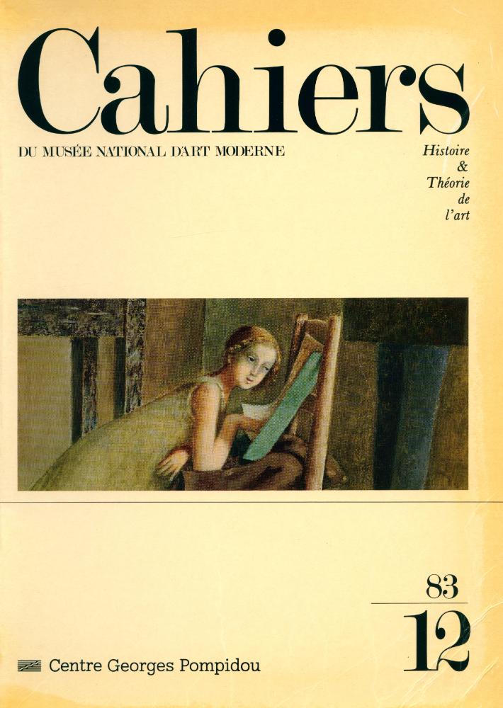 『Cahiers DU MUSEE NATIONAL D'ART MODERNE』 1