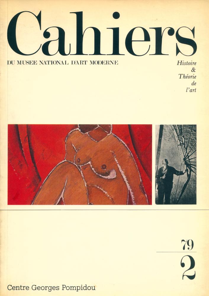 『Cahiers DU MUSEE NATIONAL D'ART MODERNE』 Volume 79, Number 2 1