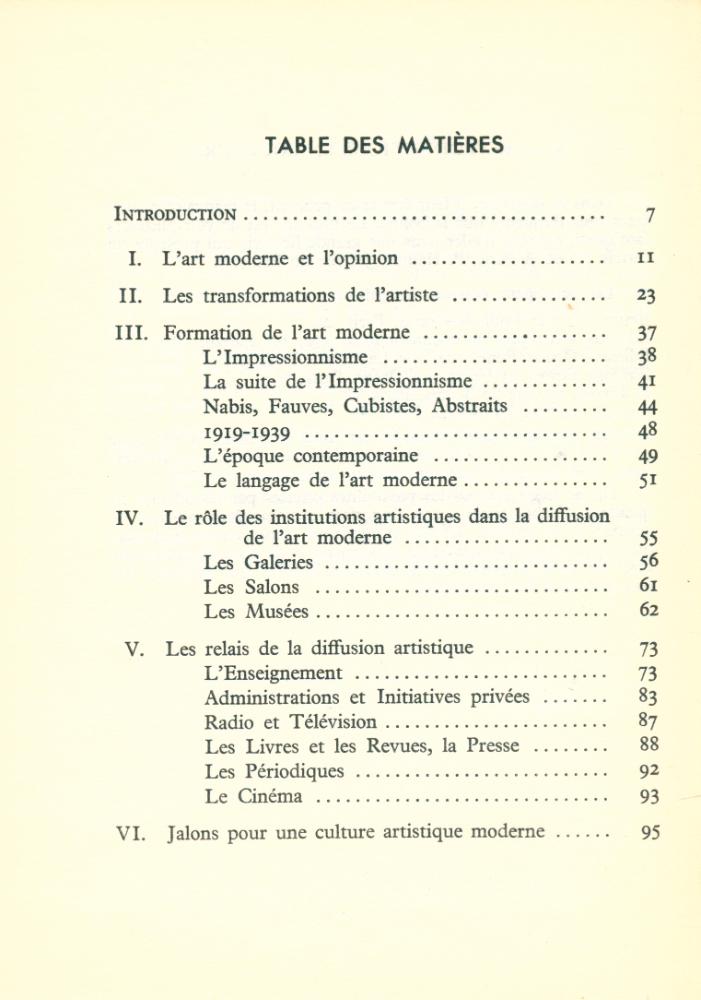 『l'art d'aujourd'hui et son public』 2
