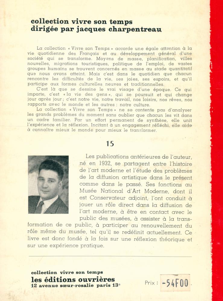 『l'art d'aujourd'hui et son public』 4