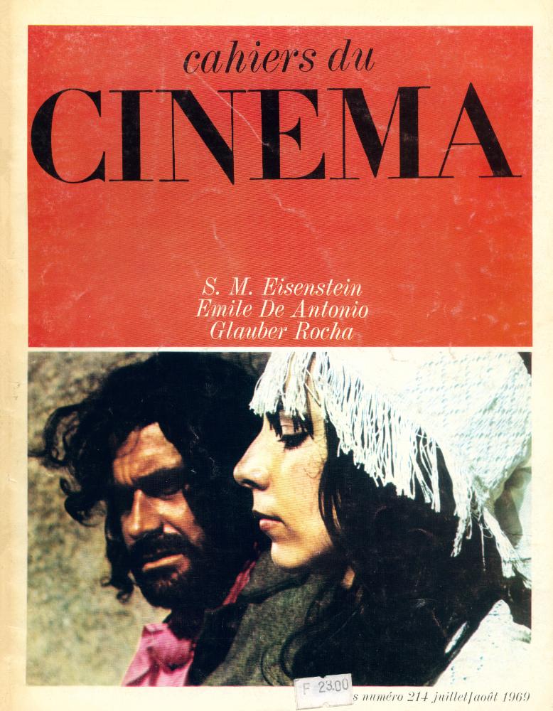 『Cahiers du cinema』 n° 214 JUILLET/AOUT 1969 1