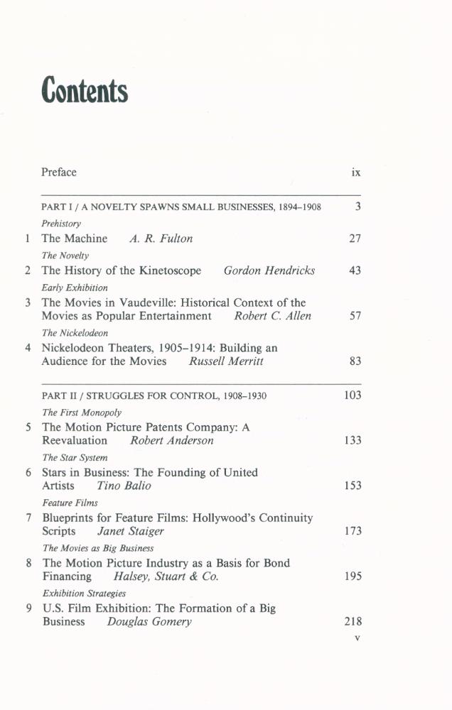『The American film industry』 2
