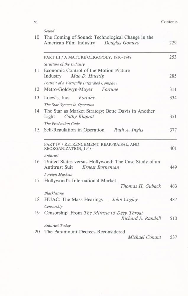 『The American film industry』 3