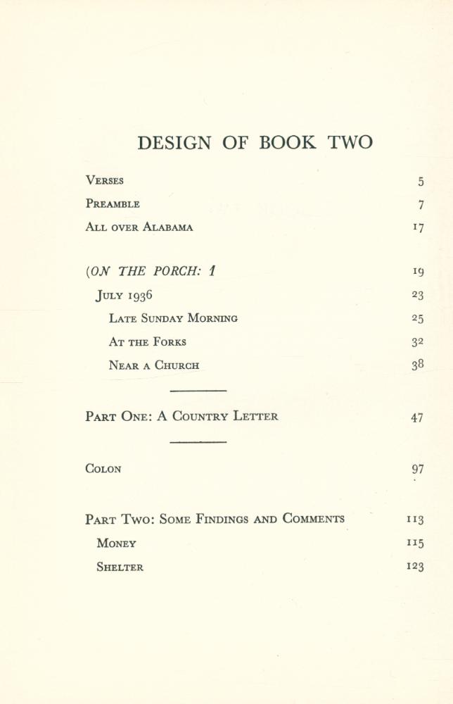 『Let Us Now Praise Famous Men』 3