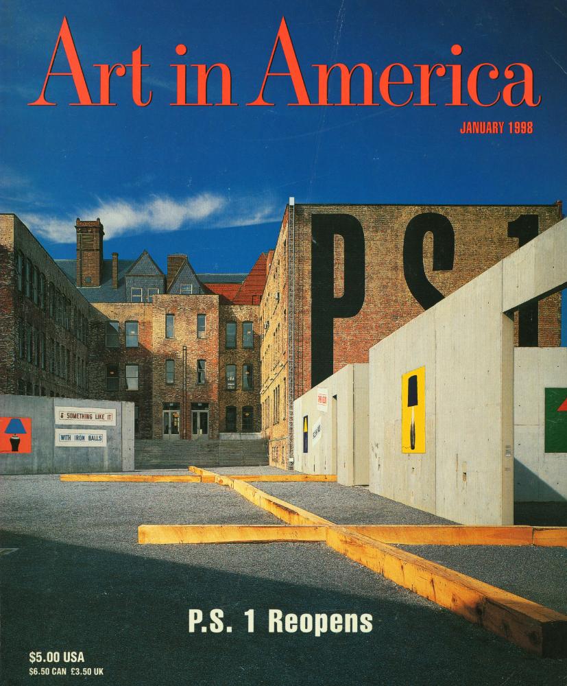 『Art in America』 Vol. 86 No. 1 January 1998 1