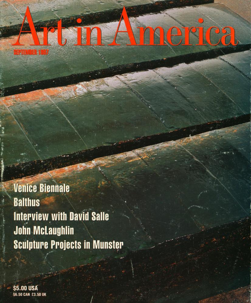 『Art in America』 Vol. 85 No. 9 September 1997 1