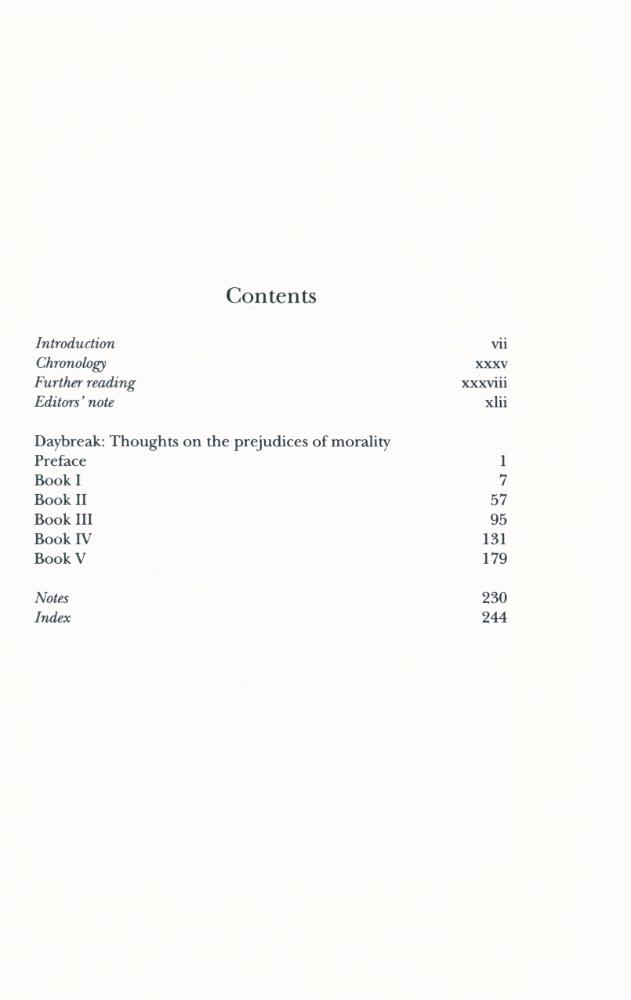 『Daybreak : thoughts on the prejudices of morality』 2