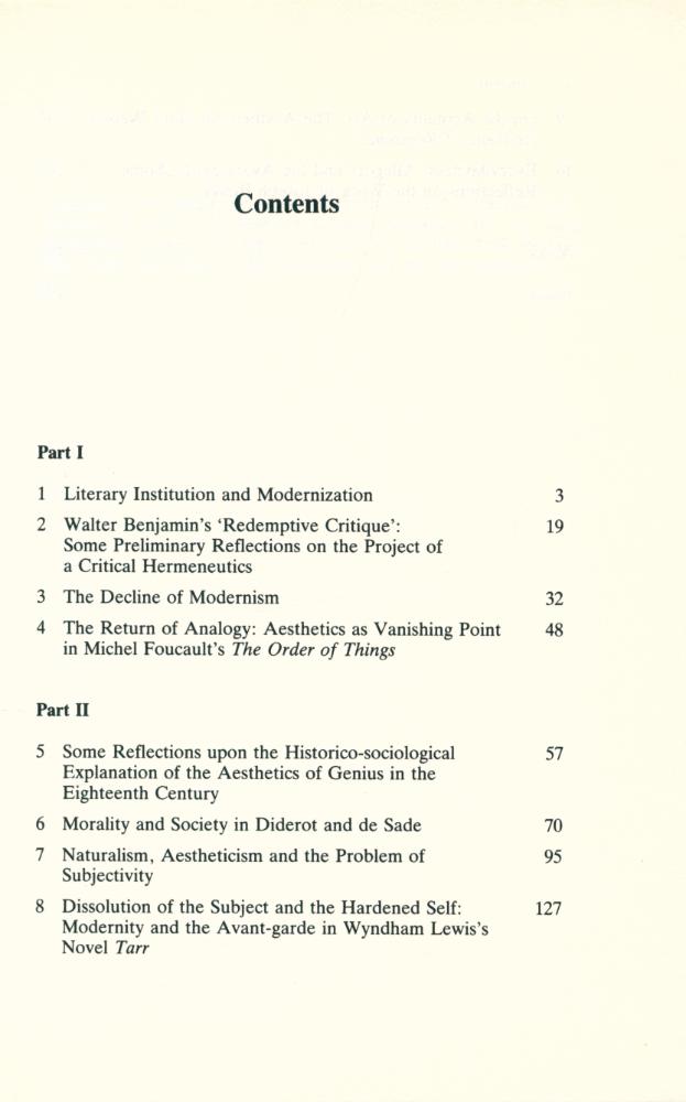 『THE DECLINE OF MODERNISM』 2