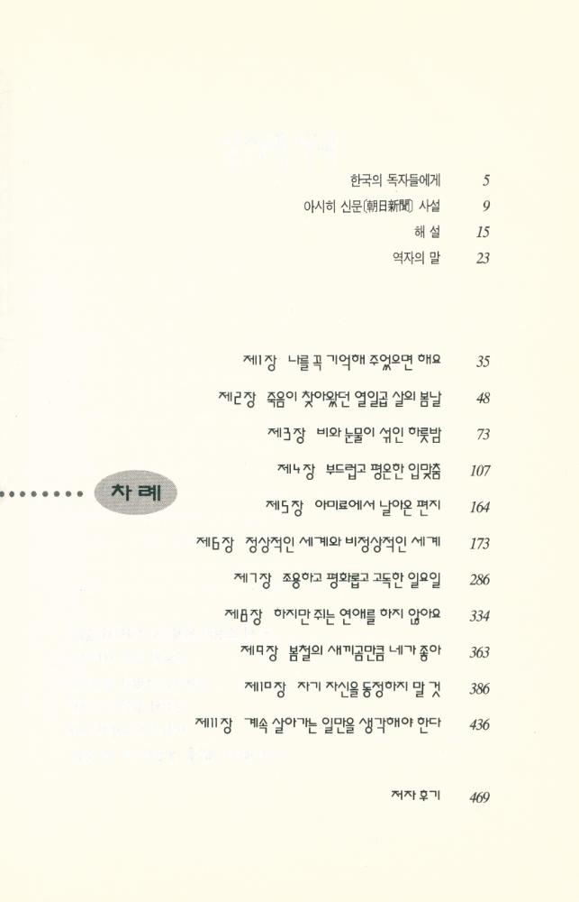『상실의 시대』 2