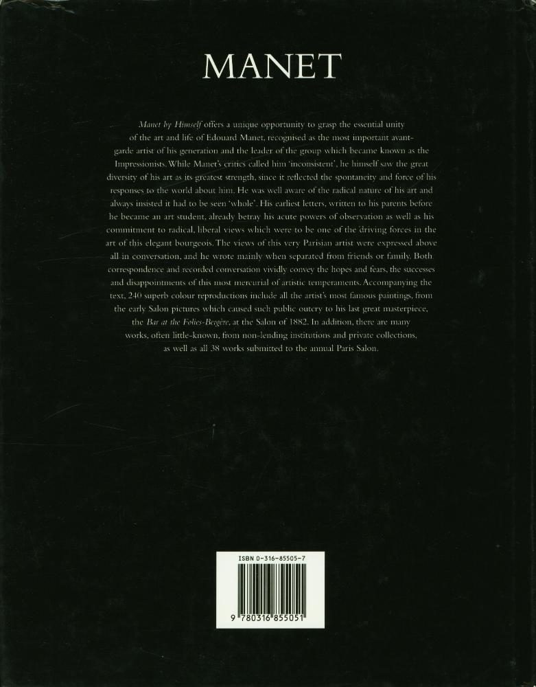 『correspondence & conversation : MANET by himself : Paintings, pastels, prints & drawings』 3