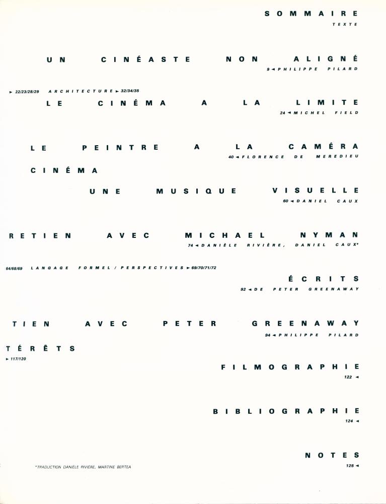 『PETER GREENAWAY』 3