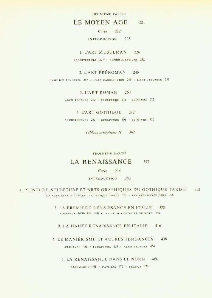 『HISTOIRE DE L'ART : DE LA PREHISTOIRE A NOS JOURS』 3