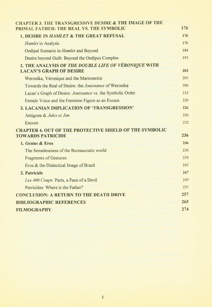 『The Lacanian Subject & the Benjaminian Dialectical Image : The Death Drive, Desire and Memory』 3