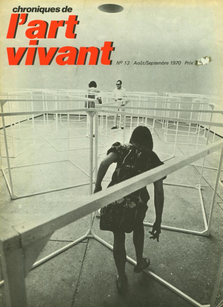『chroniques de l' art vivant』 Nº13 AOÛT SEPTEMBRE 1970 1