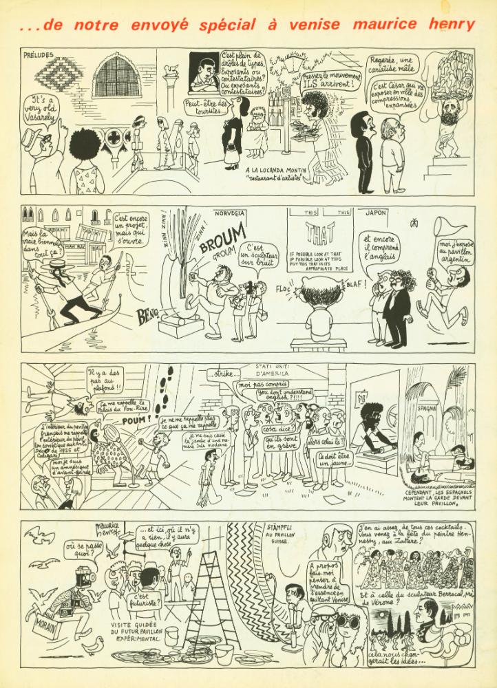 『chroniques de l' art vivant』 Nº13 AOÛT SEPTEMBRE 1970 3