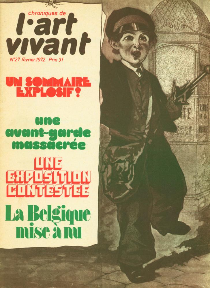 『chroniques de l' art vivant』 Nº27 FÉVRIER 1972 1