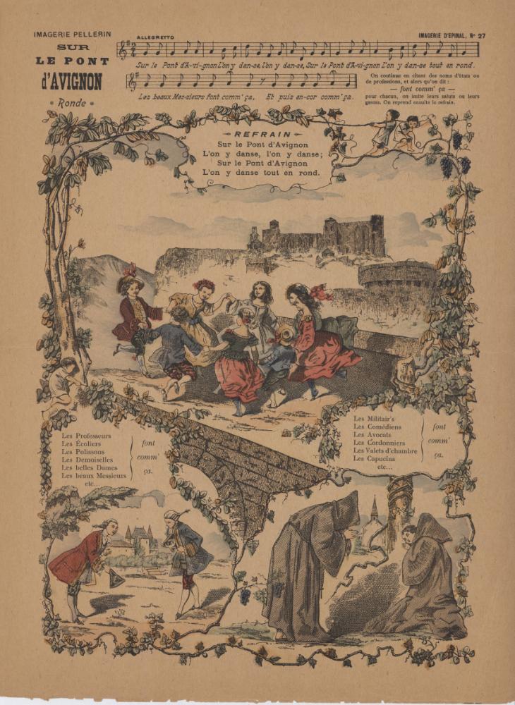 프랑스 에피날 판화 모음 1