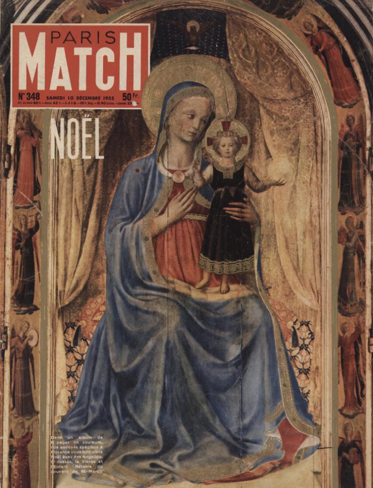 「FRA ANGELICO」, 『PARIS MATCH』 10 DECEMBRE 1955 1