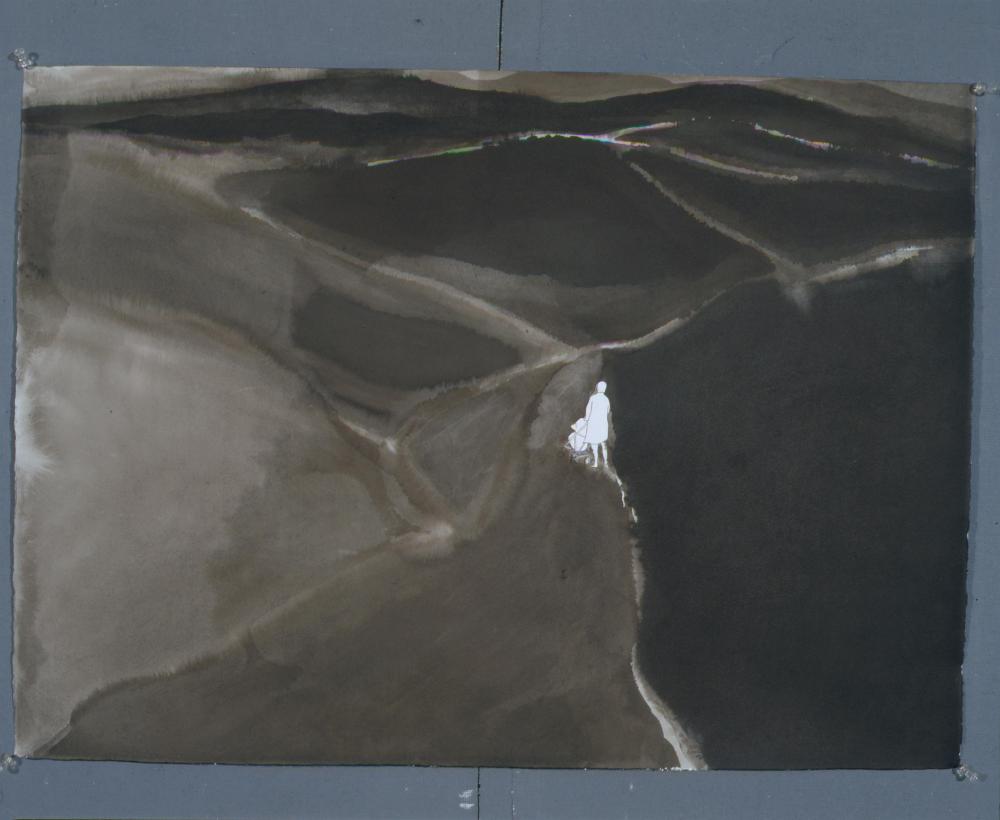 2002년, 2003년 경 《繪畵所見》 관련 드로잉 촬영필름