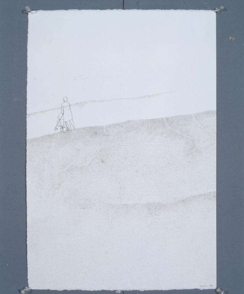 2002년, 2003년 경 《繪畵所見》 관련 드로잉 촬영필름